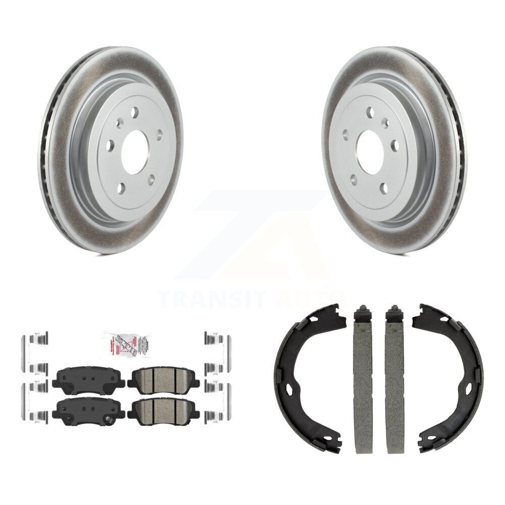 Transit Auto KGA-106539 Disc Brake Kit for 2015-2019 Cadillac CTS - Rear