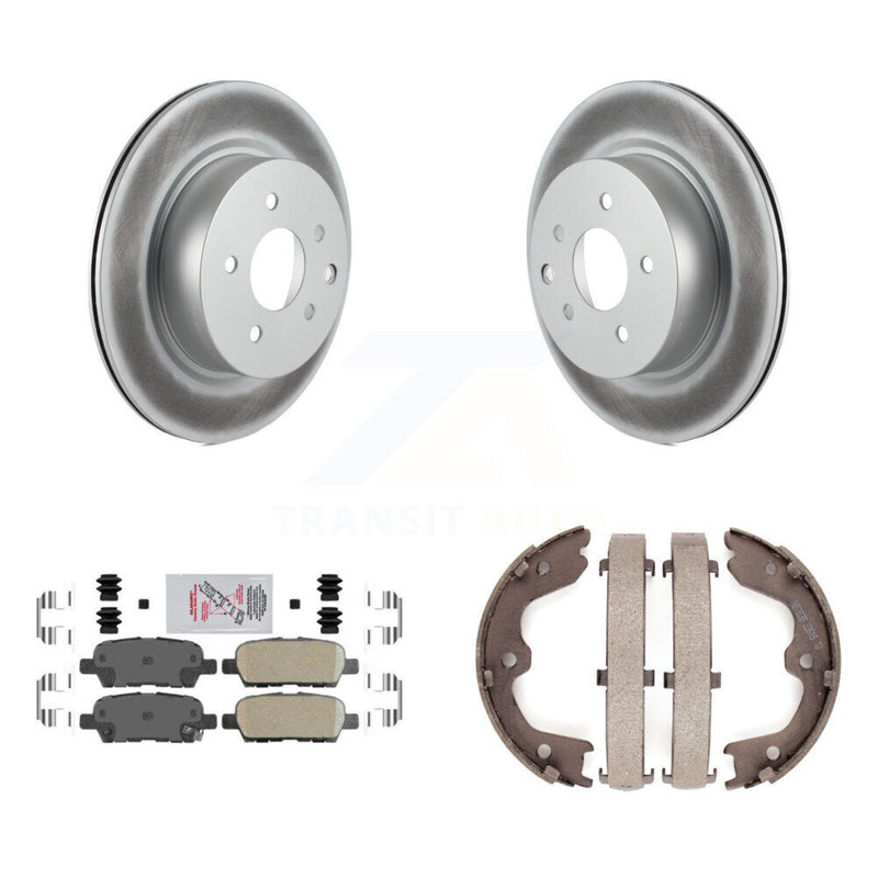 Transit Auto KGA-106544 Disc Brake Kit for 2005-2022 Nissan Maxima, INFINITI QX50 and More - Rear