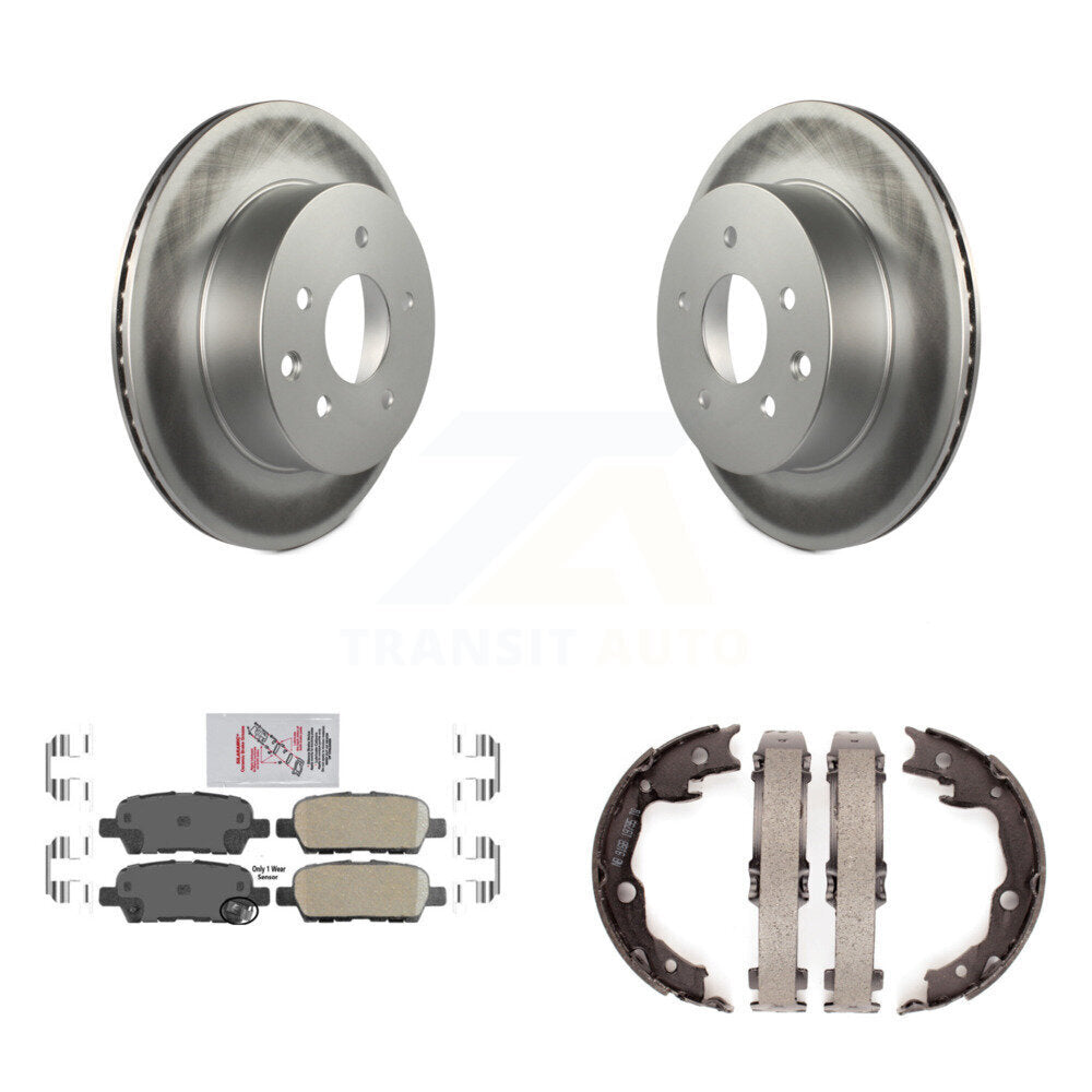 Transit Auto KGA-106545 Disc Brake Kit for 2008-2022 Nissan LEAF, Nissan Juke and More - Rear