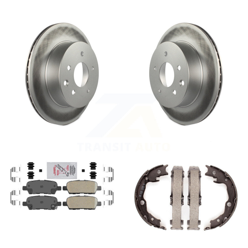Transit Auto KGA-106546 Disc Brake Kit for 2008-2022 Nissan LEAF, Nissan Juke and More - Rear