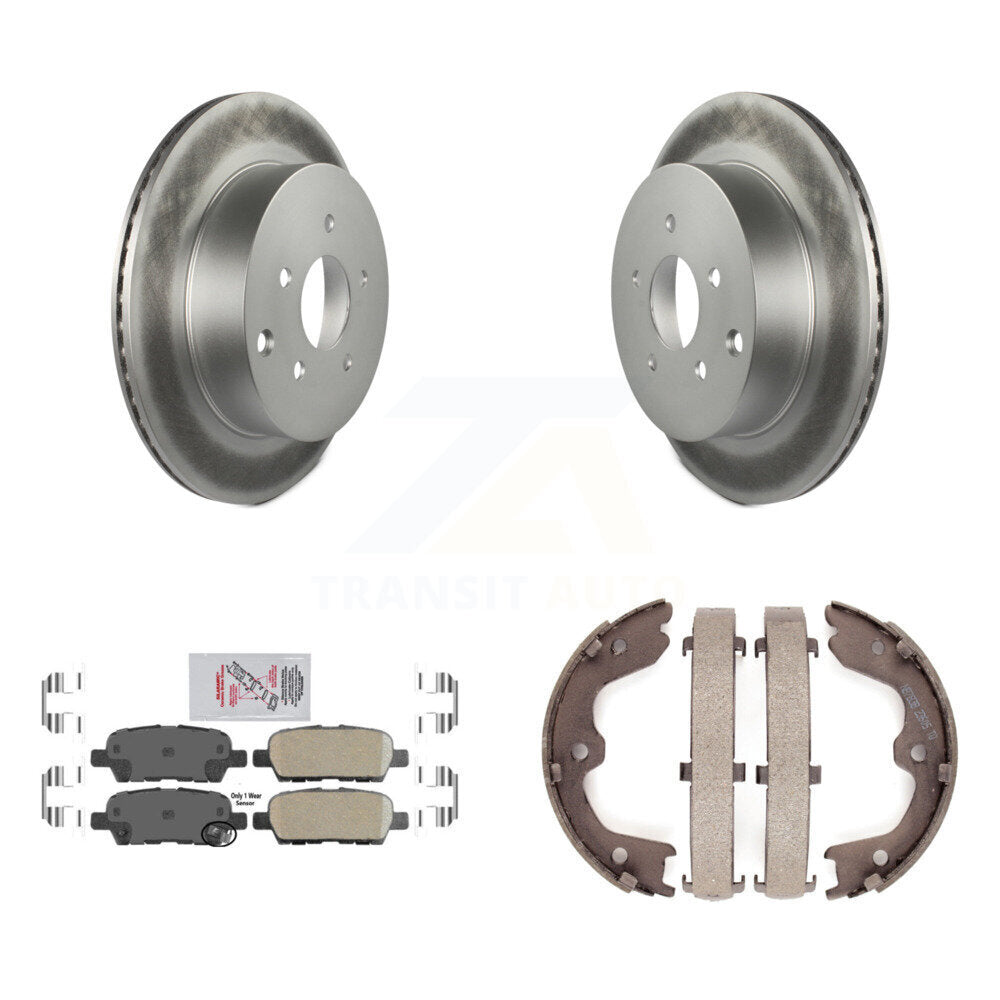 Transit Auto KGA-106547 Disc Brake Kit for 2003-2005 INFINITI FX35, INFINITI FX45 - Rear