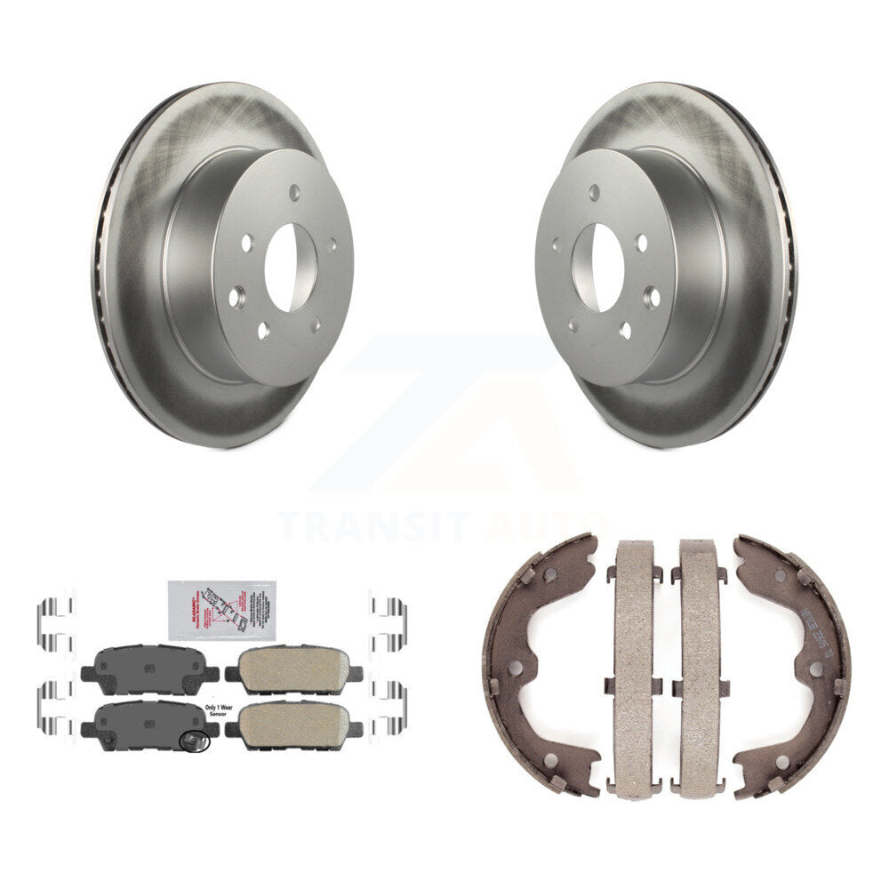 Transit Auto KGA-106549 Disc Brake Kit for 2003-2005 INFINITI G35, Nissan 350Z - Rear