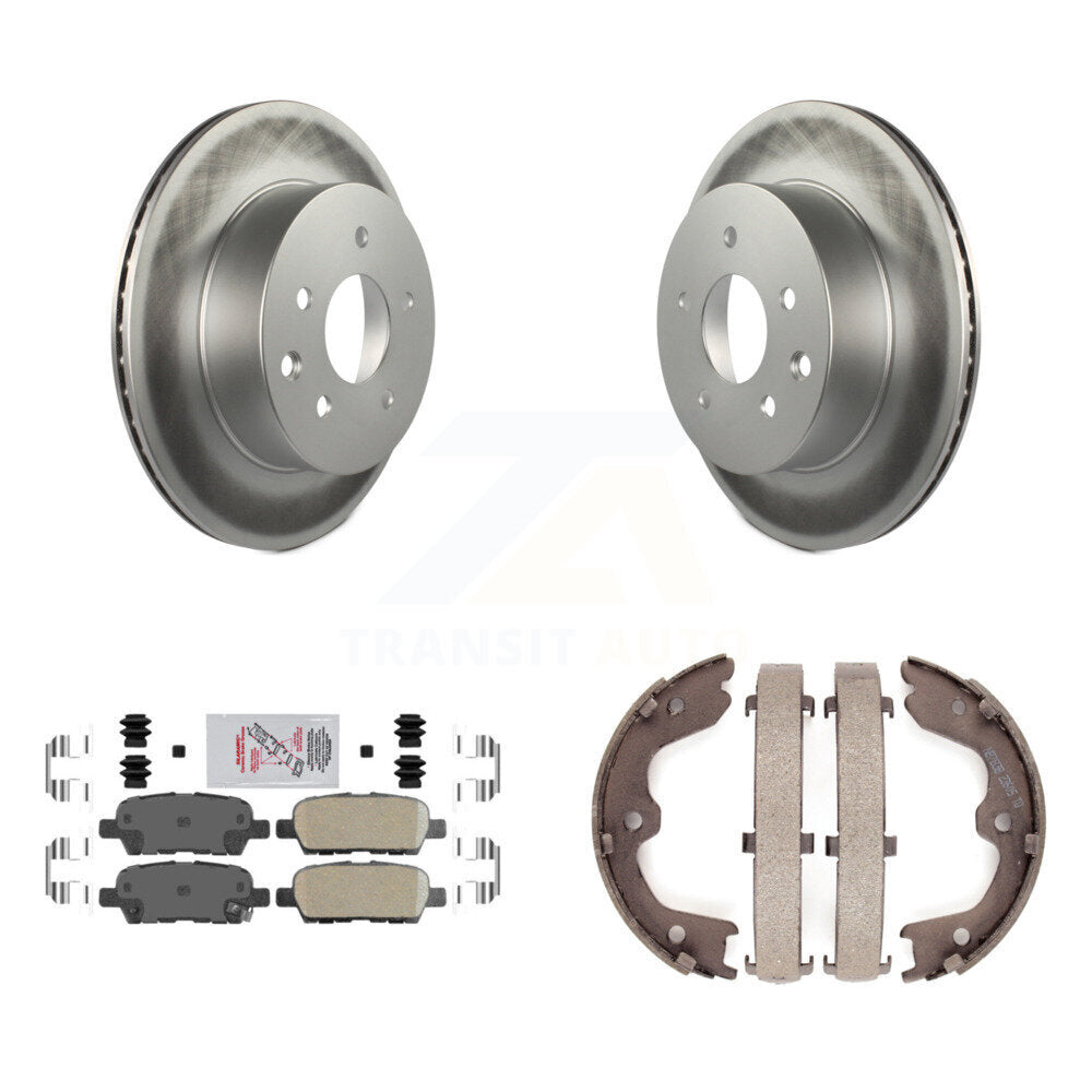 Transit Auto KGA-106550 Disc Brake Kit for 2003-2005 INFINITI G35, Nissan 350Z - Rear