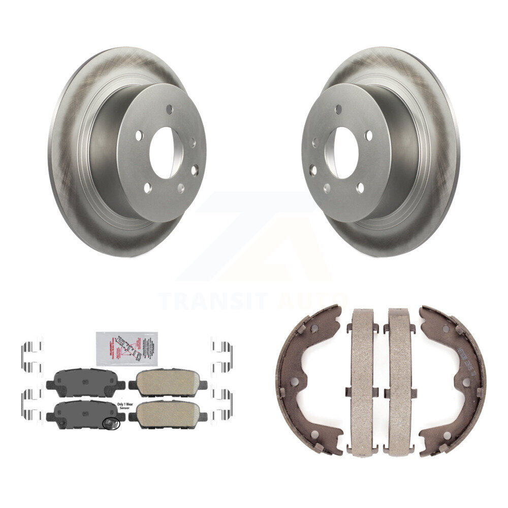 Transit Auto KGA-106551 Disc Brake Kit for 2002-2023 Nissan Altima, Nissan Maxima - Rear
