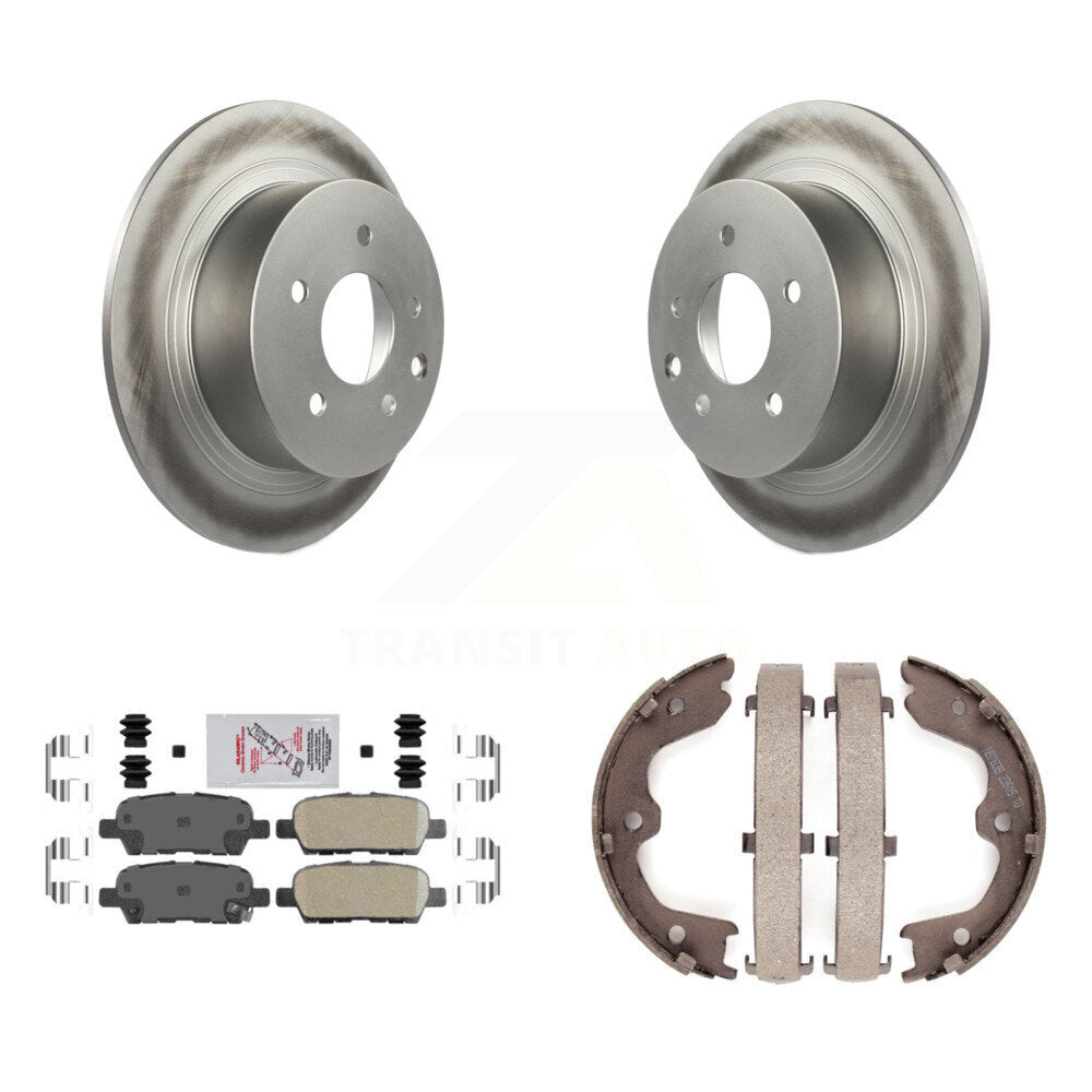 Transit Auto KGA-106552 Disc Brake Kit for 2002-2023 Nissan Altima, Nissan Maxima - Rear