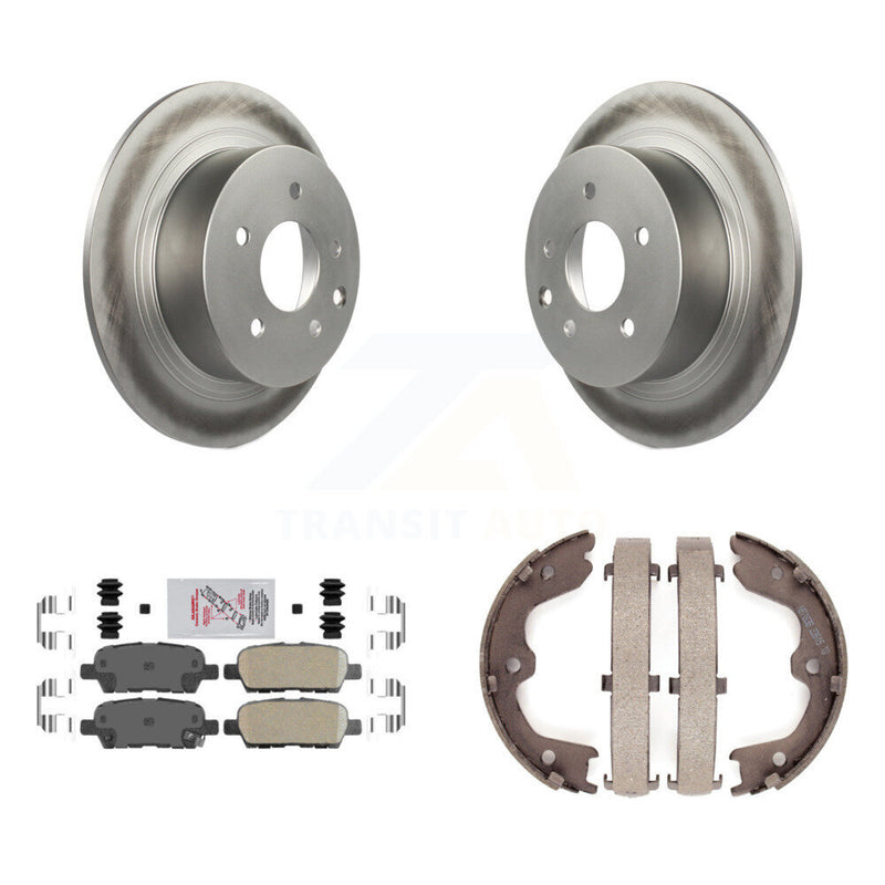 Transit Auto KGA-106552 Disc Brake Kit for 2002-2023 Nissan Altima, Nissan Maxima - Rear