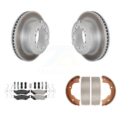 Transit Auto KGA-106556 Disc Brake Kit for 2005-2016 Ford F-450 Super Duty, Ford F-550 Super Duty, Ford LCF - Rear