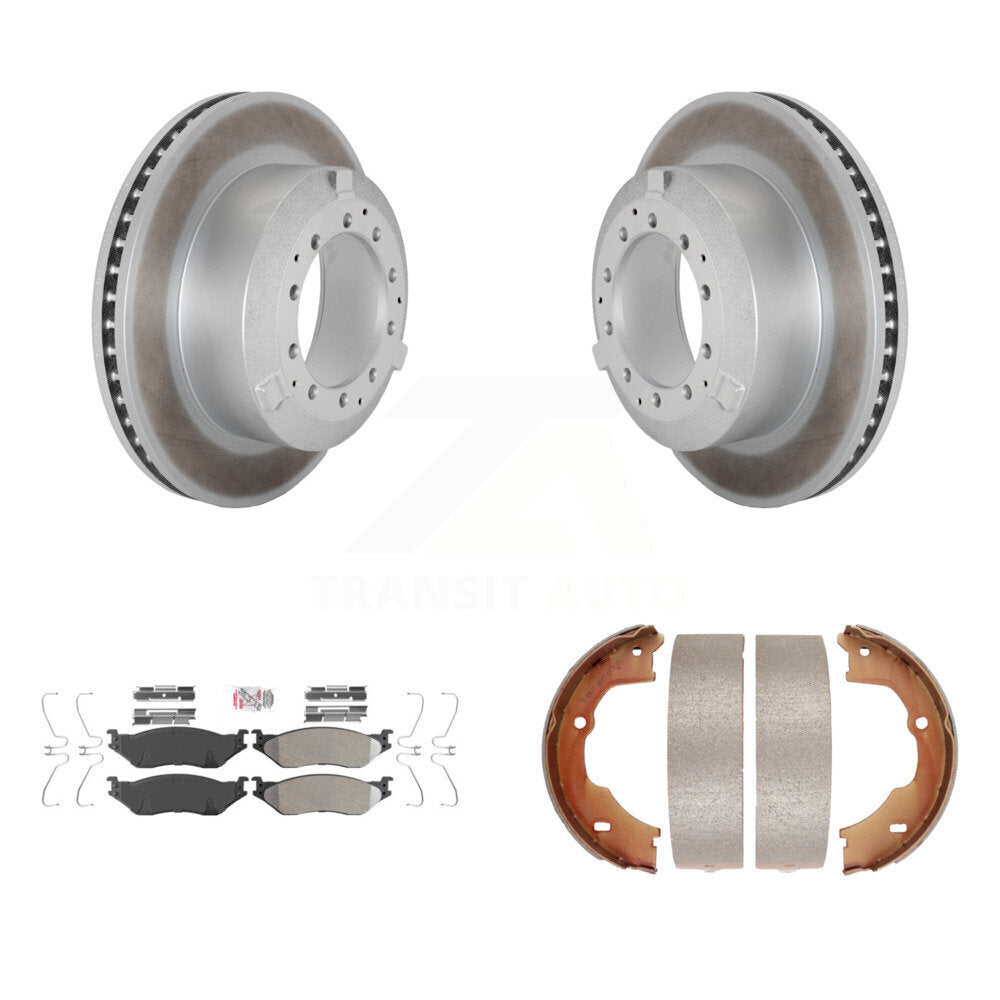 Transit Auto KGA-106557 Disc Brake Kit for 2005-2016 Ford F-450 Super Duty, Ford F-550 Super Duty, Ford LCF - Rear