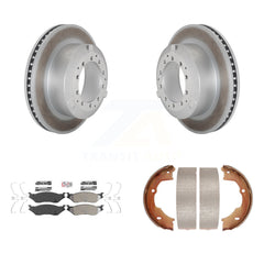 Transit Auto KGA-106557 Disc Brake Kit for 2005-2016 Ford F-450 Super Duty, Ford F-550 Super Duty, Ford LCF - Rear
