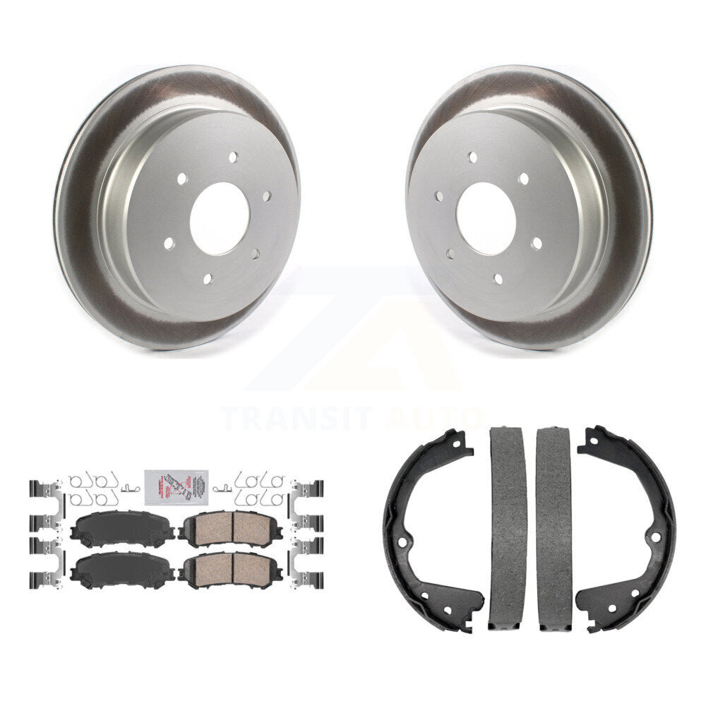 Transit Auto KGA-106559 Disc Brake Kit for 2017-2023 Nissan TITAN - Rear