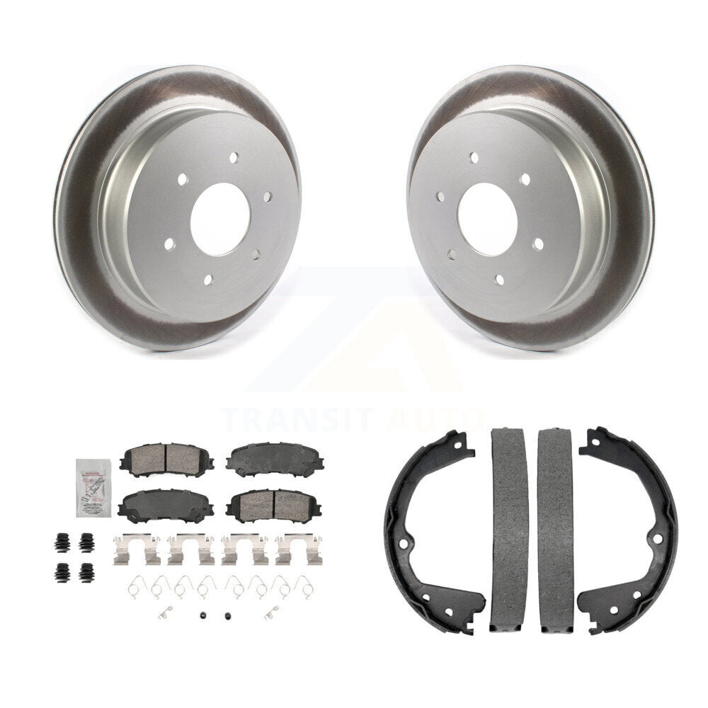 Transit Auto KGA-106560 Disc Brake Kit for 2017-2023 Nissan TITAN - Rear