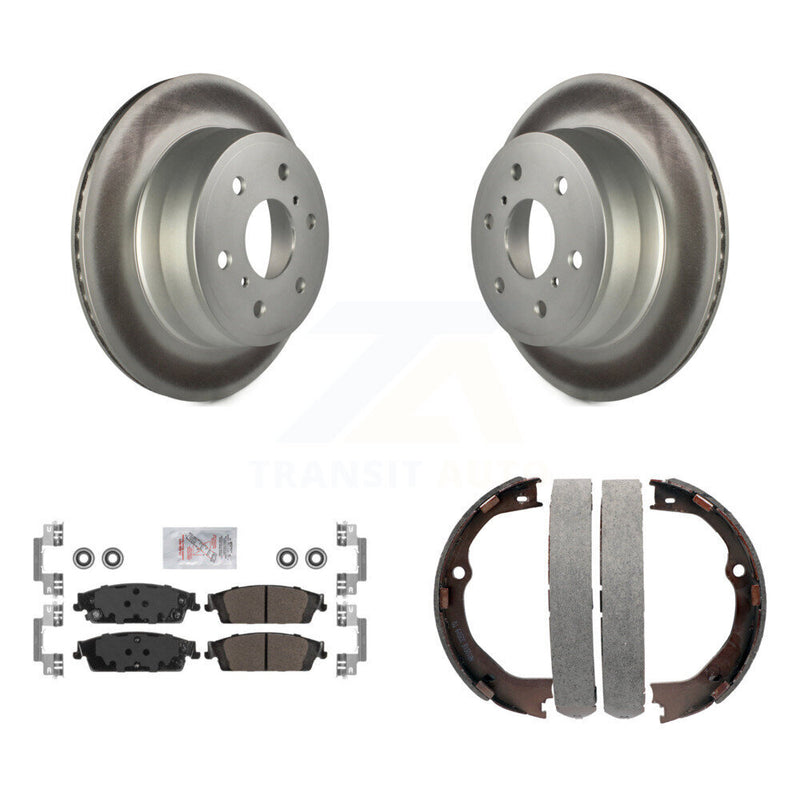Transit Auto KGA-106561 Disc Brake Kit for 2014-2020 Chevrolet Suburban, Chevrolet Silverado 1500 LD and More - Rear