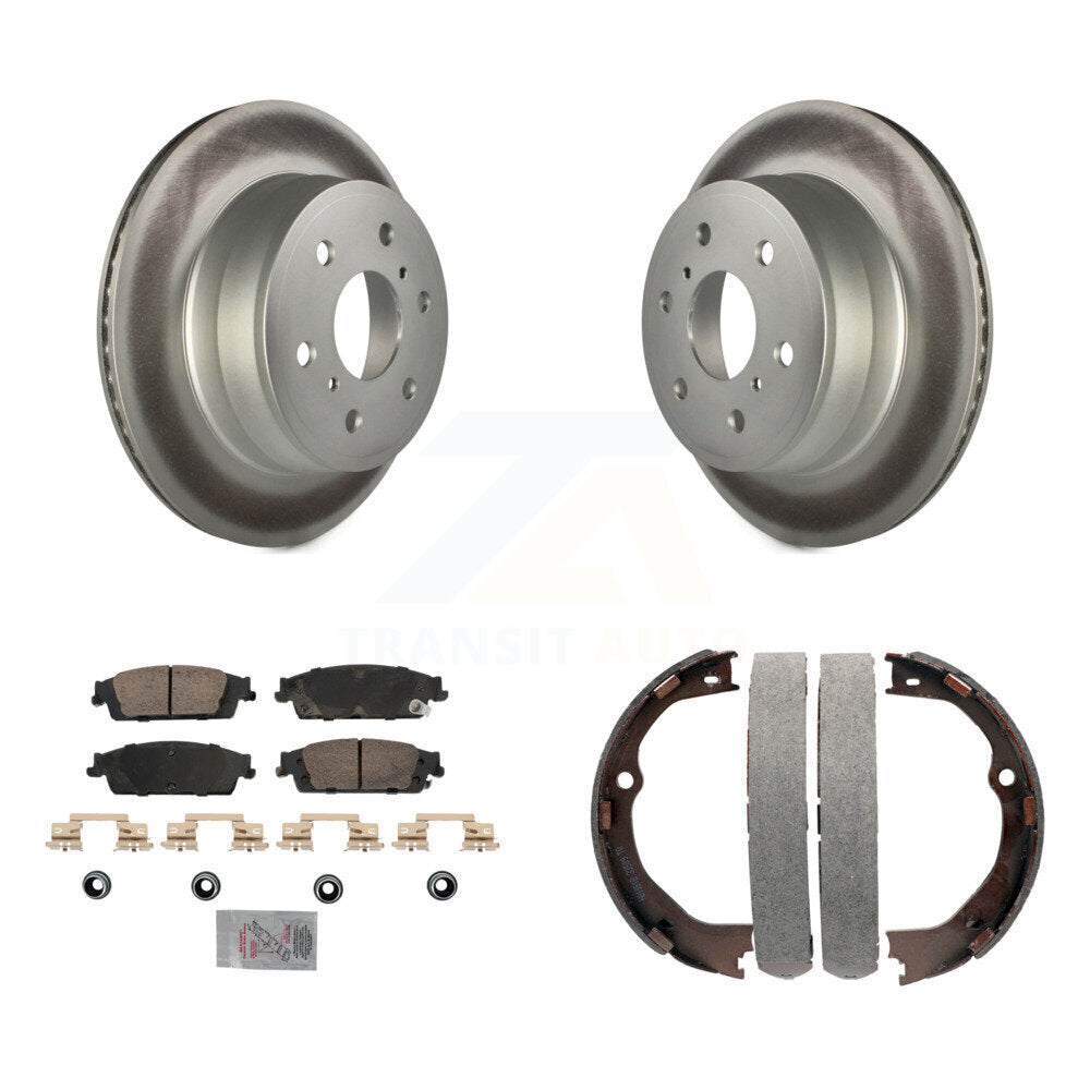Transit Auto KGA-106562 Disc Brake Kit for 2014-2020 Chevrolet Suburban, Chevrolet Silverado 1500 LD and More - Rear