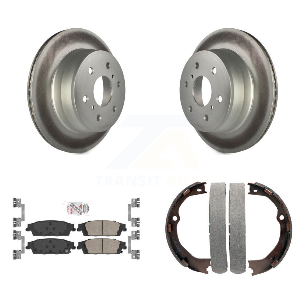 Transit Auto KGA-106563 Disc Brake Kit for 2014-2020 Chevrolet Suburban, Chevrolet Silverado 1500 LD and More - Rear