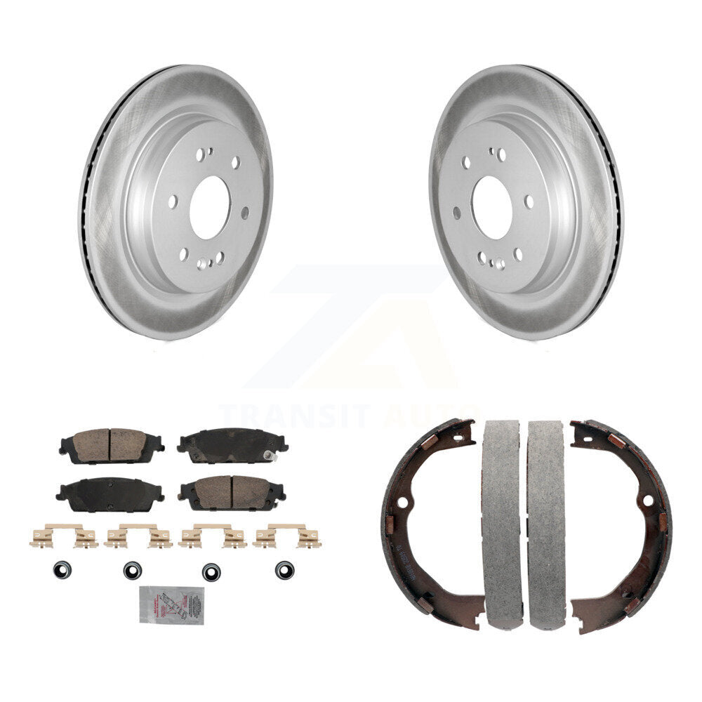 Transit Auto KGA-106568 Disc Brake Kit for 2019 Chevrolet Silverado 1500 LD, GMC Sierra 1500 Limited - Rear