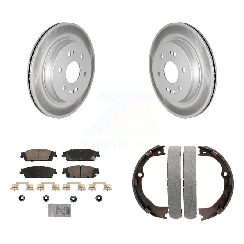 Transit Auto KGA-106568 Disc Brake Kit for 2019 Chevrolet Silverado 1500 LD, GMC Sierra 1500 Limited - Rear