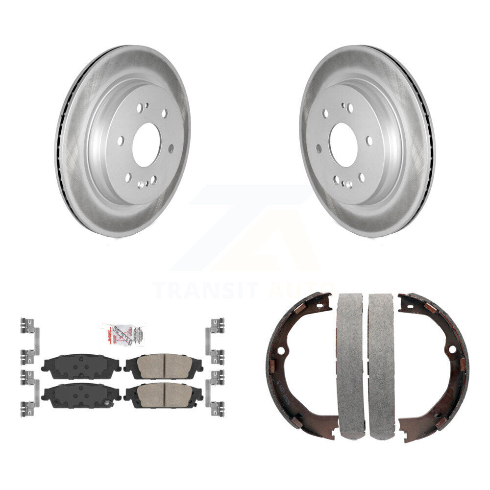 Transit Auto KGA-106569 Disc Brake Kit for 2019 Chevrolet Silverado 1500 LD, GMC Sierra 1500 Limited - Rear