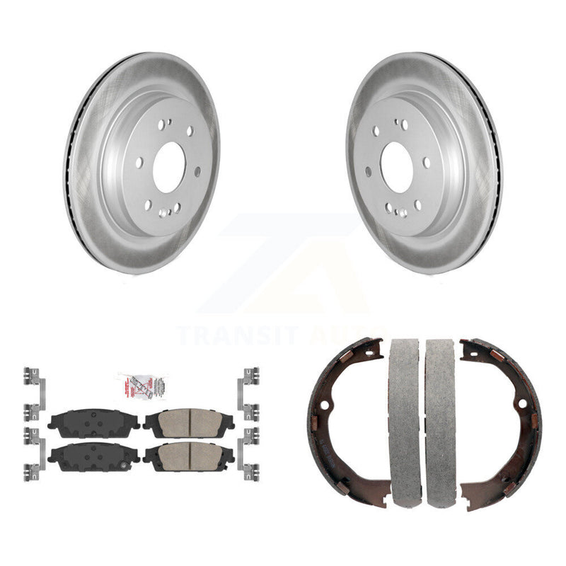 Transit Auto KGA-106569 Disc Brake Kit for 2019 Chevrolet Silverado 1500 LD, GMC Sierra 1500 Limited - Rear