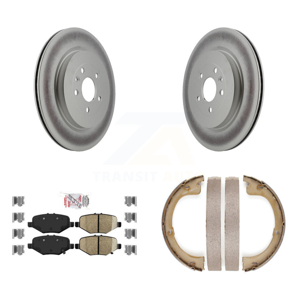 Transit Auto KGA-106570 Disc Brake Kit for 2013-2016 Lincoln MKT - Rear