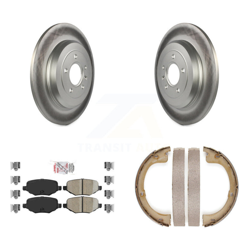 Transit Auto KGA-106573 Disc Brake Kit for 2010-2019 Lincoln MKT - Rear
