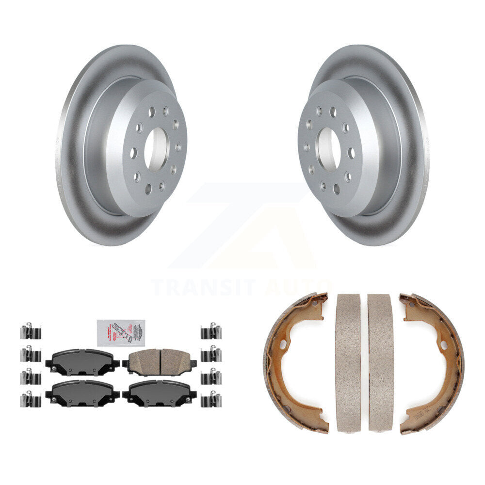 Transit Auto KGA-106575 Disc Brake Kit for 2018-2020 Jeep Wrangler - Rear