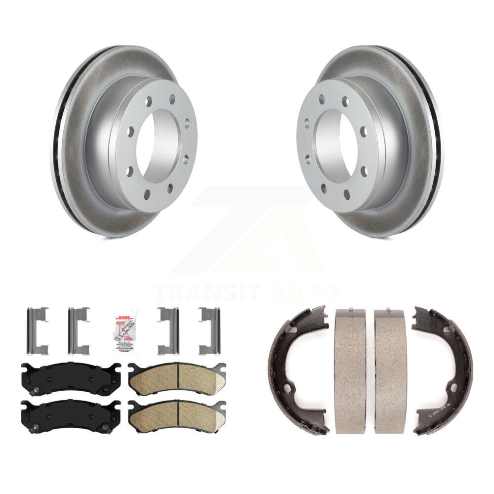 Transit Auto KGA-106577 Disc Brake Kit for 2007-2013 Chevrolet Silverado 2500 HD, Chevrolet Suburban 2500 and More - Rear