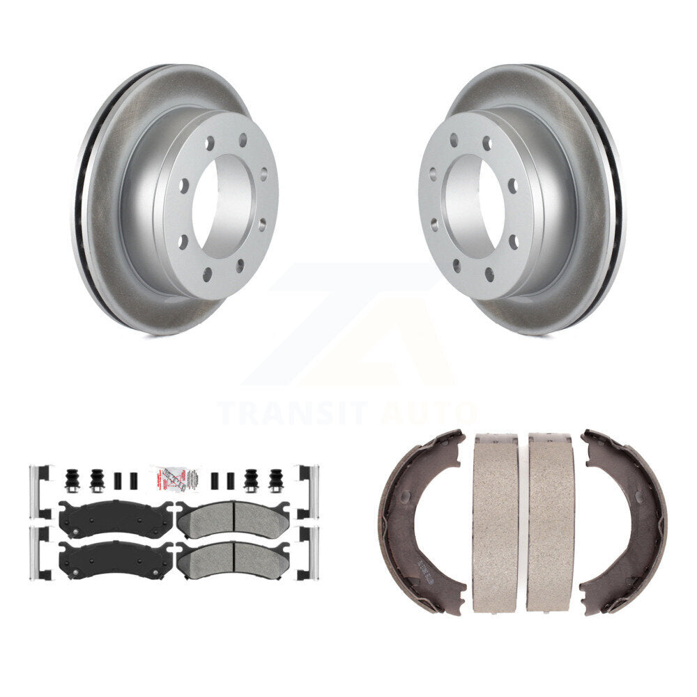 Transit Auto KGA-106580 Disc Brake Kit for 1999-2010 Chevrolet Suburban 2500, GMC Sierra 3500 HD and More - Rear