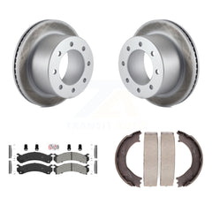 Transit Auto KGA-106581 Disc Brake Kit for 2001-2010 GMC Sierra 3500 HD, Chevrolet Silverado 3500 Classic and More - Rear