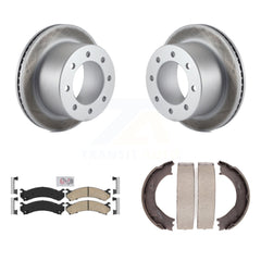 Transit Auto KGA-106582 Disc Brake Kit for 2001-2010 GMC Sierra 3500 HD, Chevrolet Silverado 3500 Classic and More - Rear