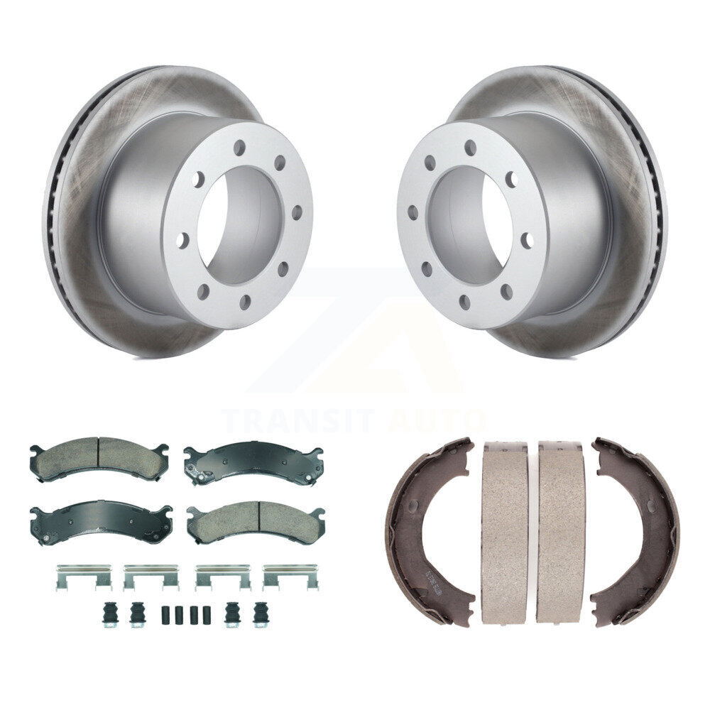 Transit Auto KGA-106583 Disc Brake Kit for 2001-2010 GMC Sierra 3500 HD, Chevrolet Silverado 3500 Classic and More - Rear