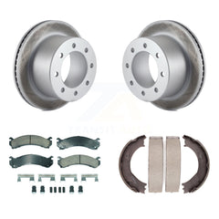 Transit Auto KGA-106583 Disc Brake Kit for 2001-2010 GMC Sierra 3500 HD, Chevrolet Silverado 3500 Classic and More - Rear