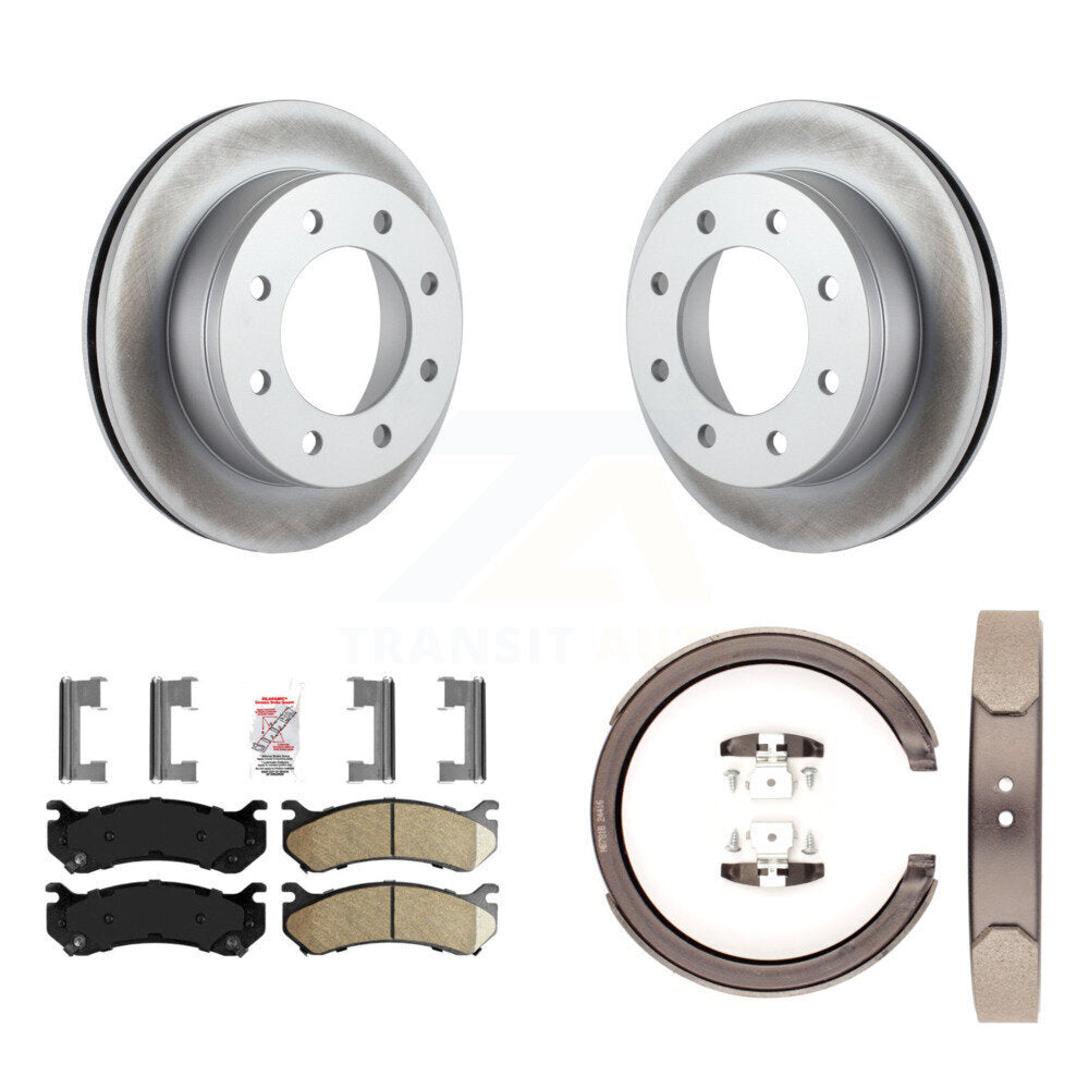 Transit Auto KGA-106589 Disc Brake Kit for 2001-2006 Chevrolet Silverado 1500 HD, GMC Sierra 1500 HD and More - Rear