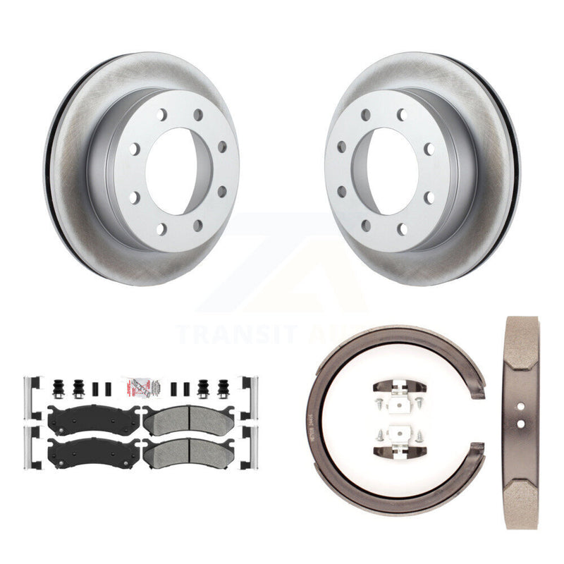 Transit Auto KGA-106591 Disc Brake Kit for 2001-2006 Chevrolet Silverado 1500 HD, GMC Sierra 1500 HD and More - Rear