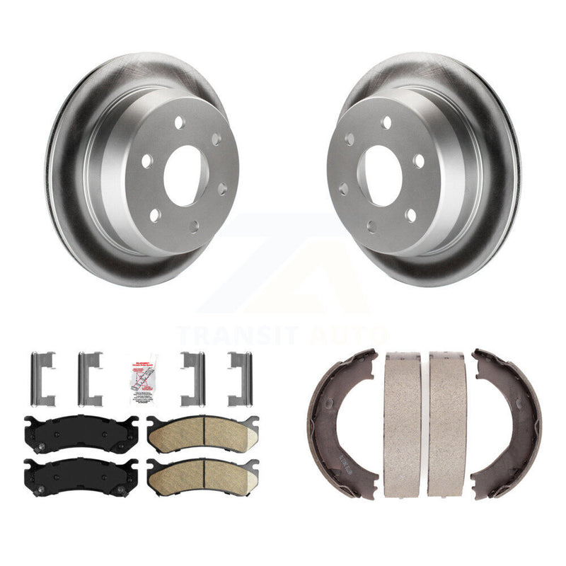 Transit Auto KGA-106592 Disc Brake Kit for 2003 Chevrolet Silverado 2500, Chevrolet Silverado 2500 HD, GMC Sierra 2500 - Rear