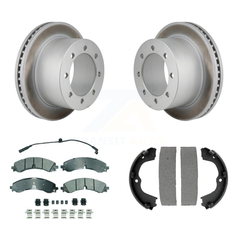 Transit Auto KGA-106596 Disc Brake Kit for 2020-2024 Chevrolet Silverado 3500 HD, GMC Sierra 3500 HD - Rear
