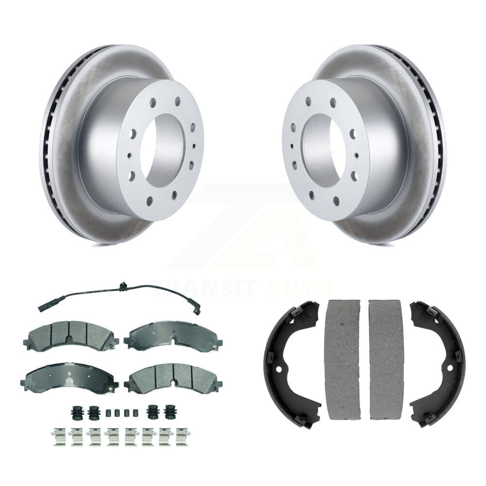 Transit Auto KGA-106597 Disc Brake Kit for 2020-2024 Chevrolet Silverado 2500 HD, Chevrolet Silverado 3500 HD and More - Rear