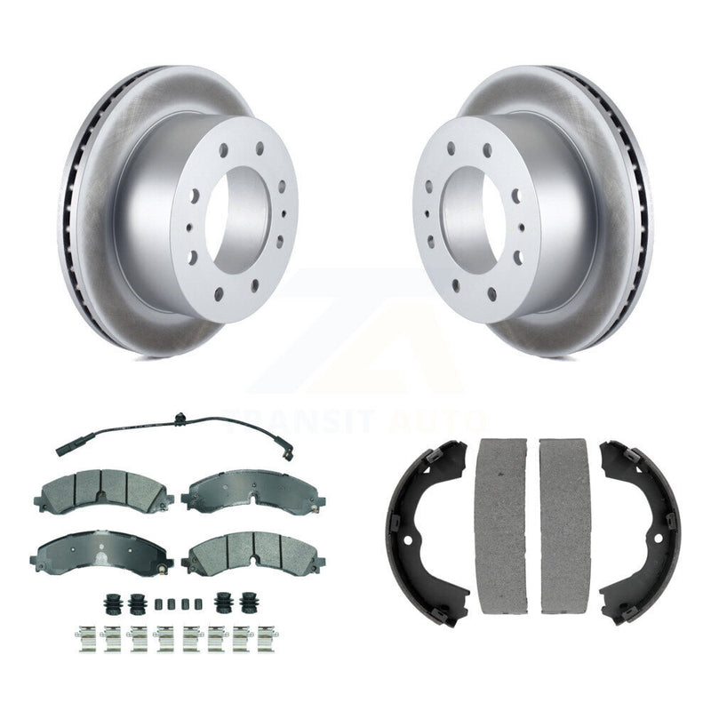 Transit Auto KGA-106597 Disc Brake Kit for 2020-2024 Chevrolet Silverado 2500 HD, Chevrolet Silverado 3500 HD and More - Rear