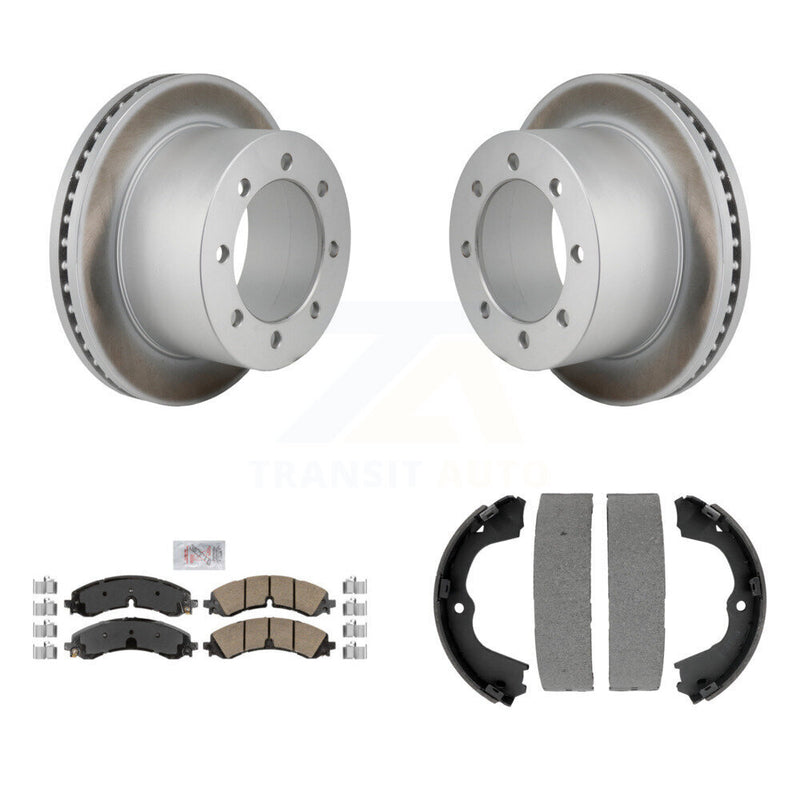 Transit Auto KGA-106598 Disc Brake Kit for 2020-2024 Chevrolet Silverado 3500 HD, GMC Sierra 3500 HD - Rear