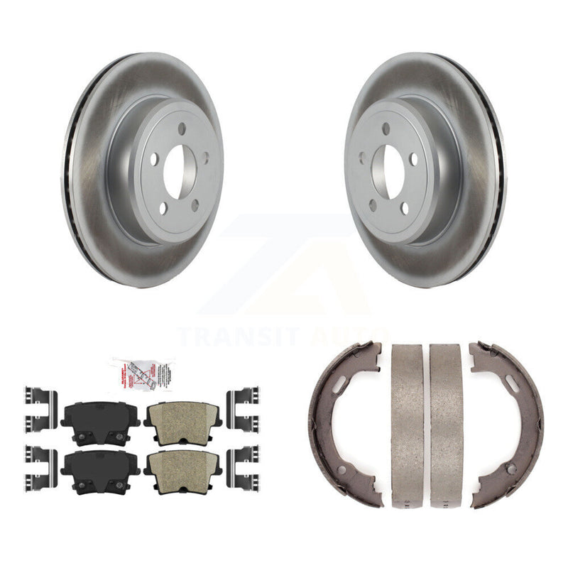 Transit Auto KGA-106602 Disc Brake Kit for 2005-2021 Dodge Challenger, Dodge Charger and More - Rear