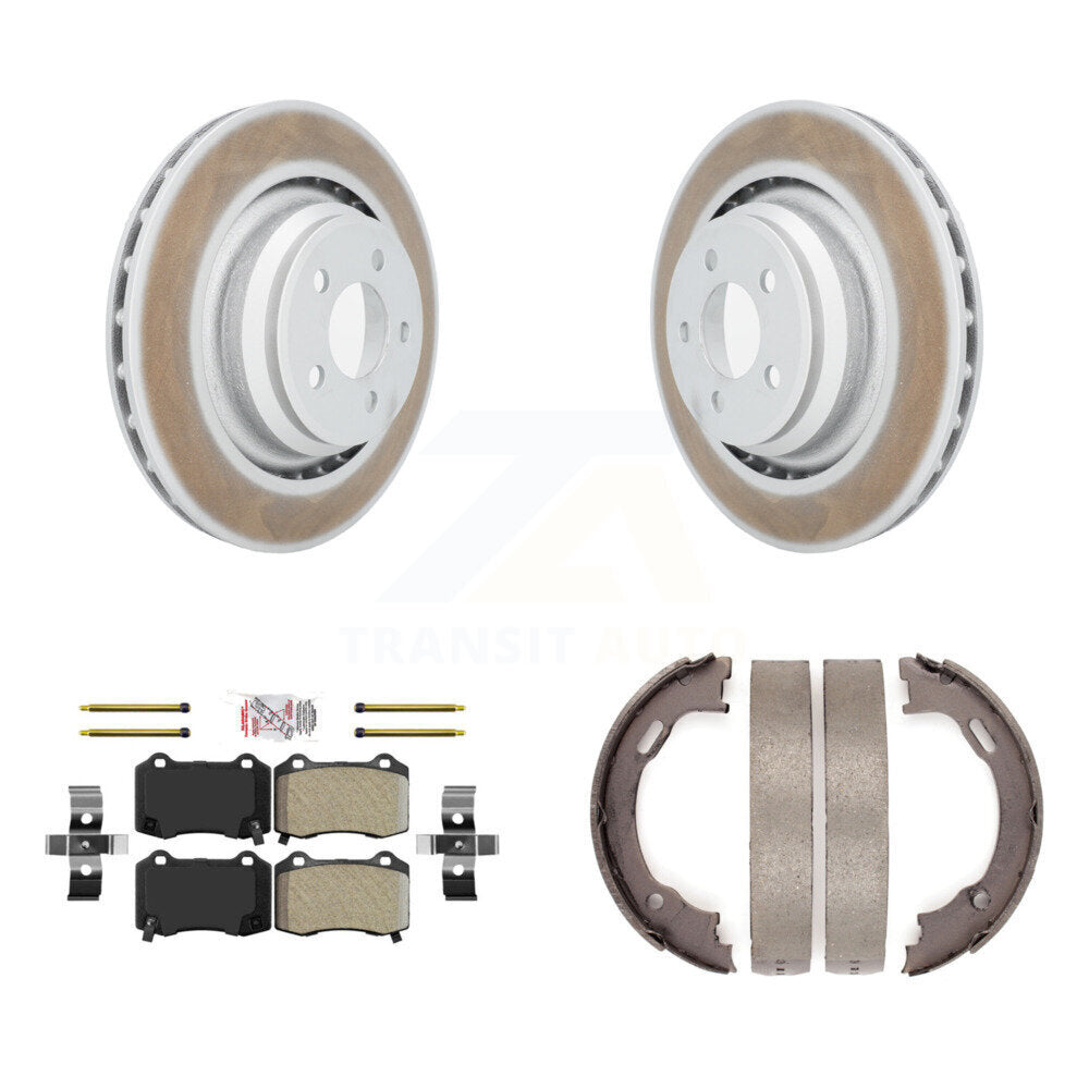 Transit Auto KGA-106604 Disc Brake Kit for 2005-2021 Dodge Challenger, Dodge Charger and More - Rear