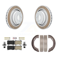 Transit Auto KGA-106604 Disc Brake Kit for 2005-2021 Dodge Challenger, Dodge Charger and More - Rear