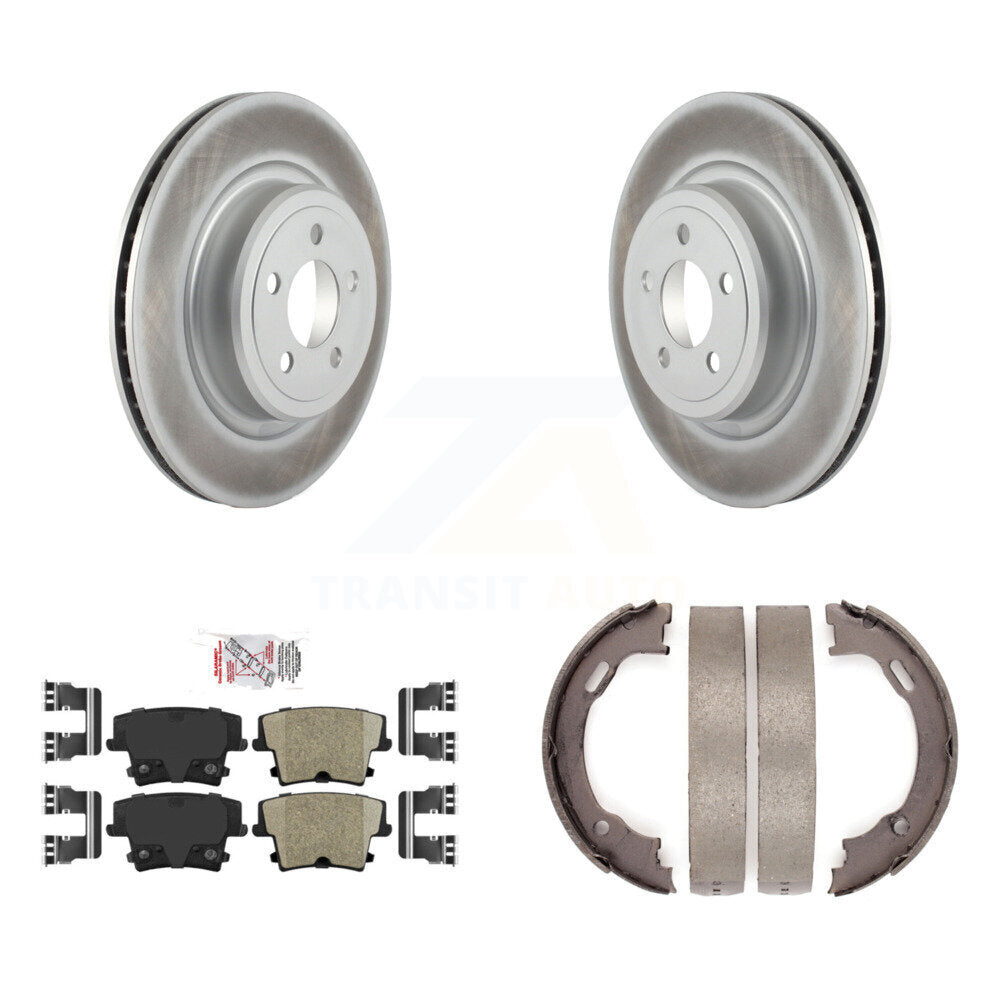 Transit Auto KGA-106606 Disc Brake Kit for 2006-2016 Dodge Charger, Dodge Magnum - Rear
