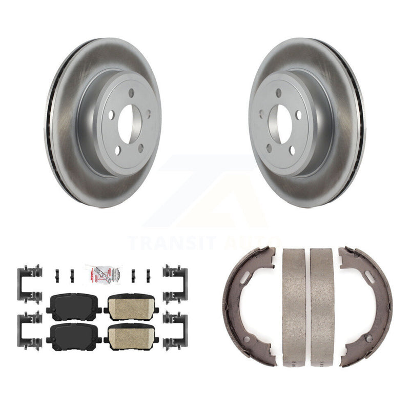 Transit Auto KGA-106607 Disc Brake Kit for 2014-2018 Dodge Charger - Rear