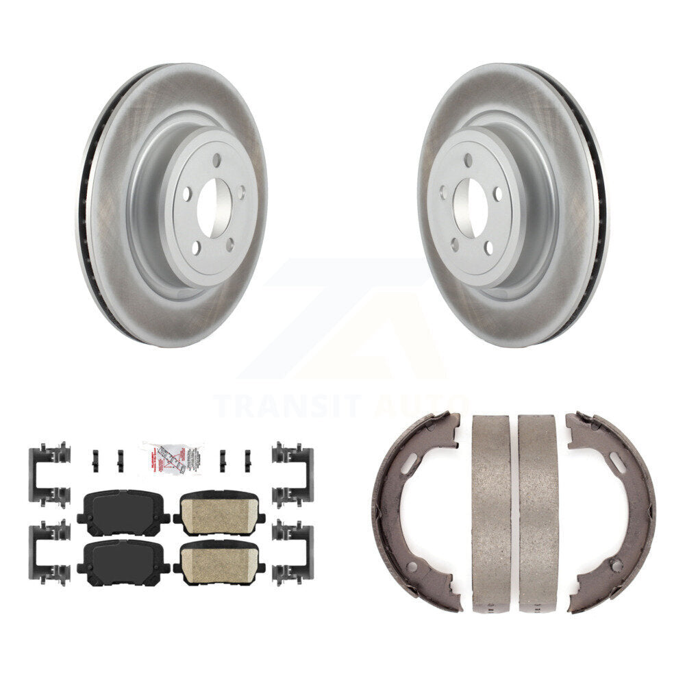 Transit Auto KGA-106608 Disc Brake Kit for 2014-2021 Dodge Charger - Rear