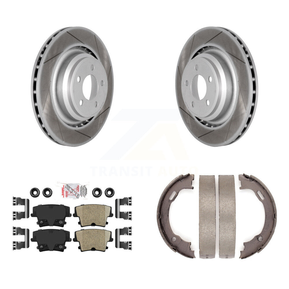 Transit Auto KGA-106610 Disc Brake Kit for 2015 Dodge Charger - Rear