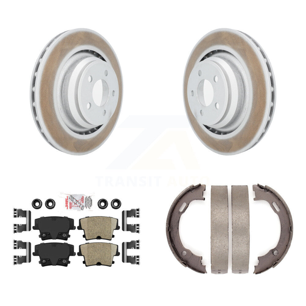 Transit Auto KGA-106611 Disc Brake Kit for 2015 Dodge Charger - Rear