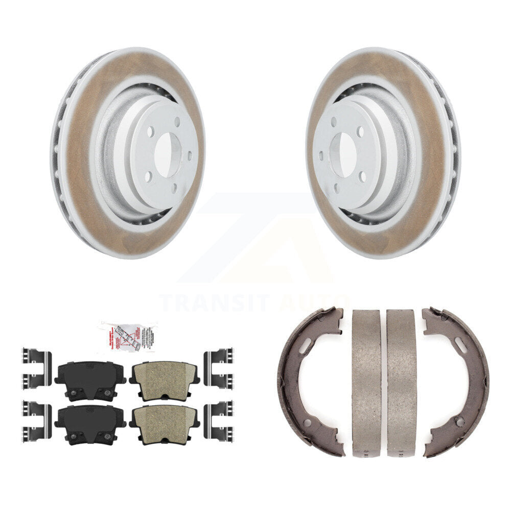 Transit Auto KGA-106613 Disc Brake Kit for 2015 Dodge Charger - Rear