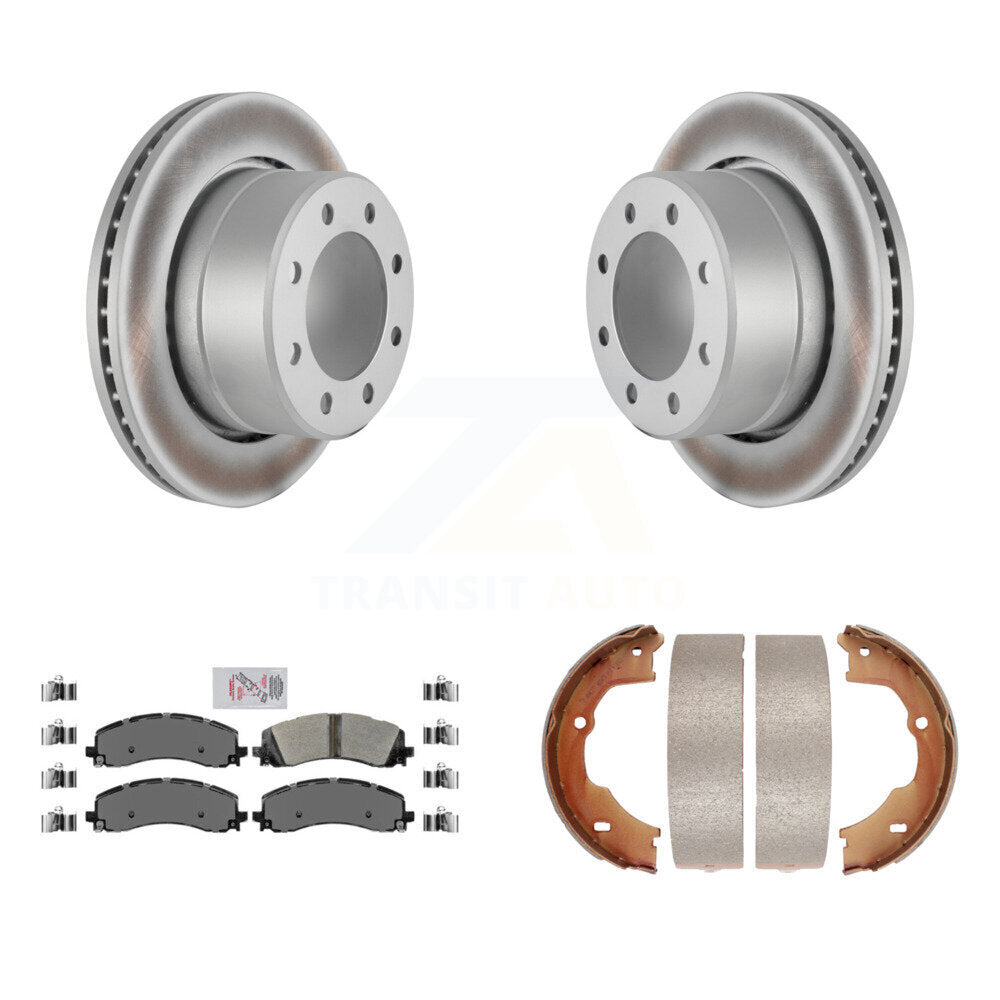 Transit Auto KGA-106618 Disc Brake Kit for 2021 Ram 3500 - Rear
