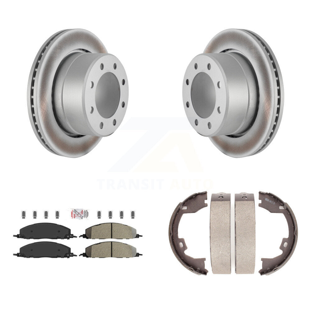 Transit Auto KGA-106627 Disc Brake Kit for 2009-2018 Ram 1500, Ram 2500 and More - Rear