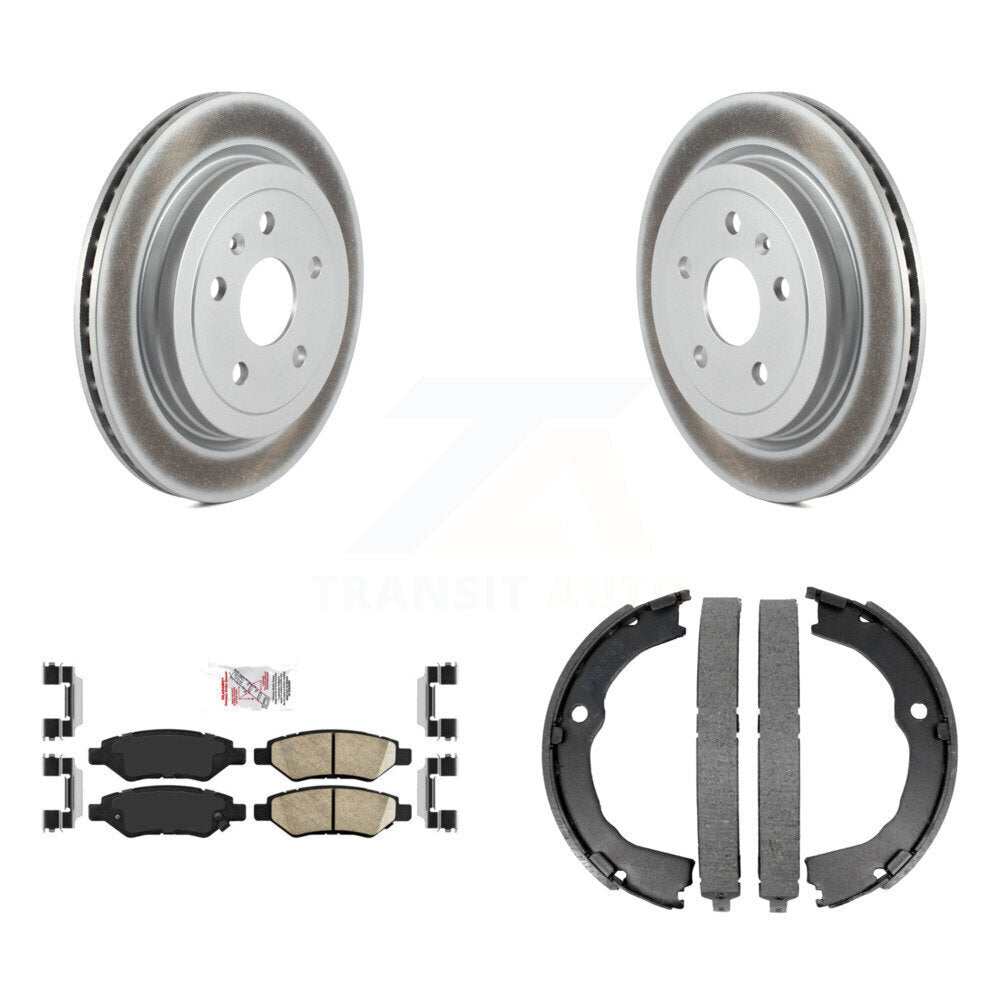 Transit Auto KGA-106628 Disc Brake Kit for 2008-2015 Cadillac CTS, Chevrolet Camaro - Rear